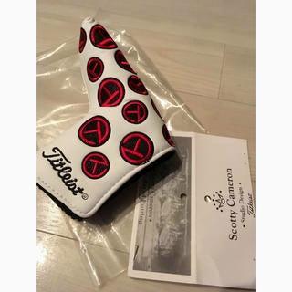 HeadCover  Tour Only White & Red Dancing Circle