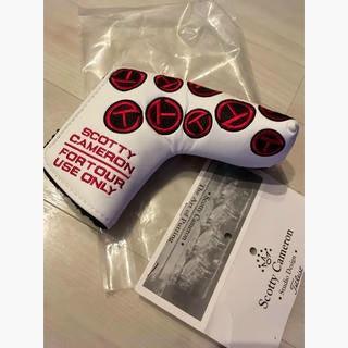 HeadCover  Tour Only White & Red Dancing Circle